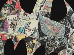 Name It t-shirt sort med Batman print